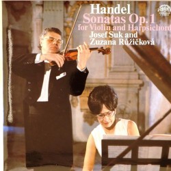 Пластинка Josef Suk (violin) & Zuzana Růžičková (harpsichord)) George Frideric Handel (2LP)